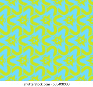 Decorative wallpaper design in shapes.