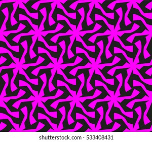 Decorative wallpaper design in shapes.
