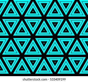 Decorative wallpaper design in shapes.