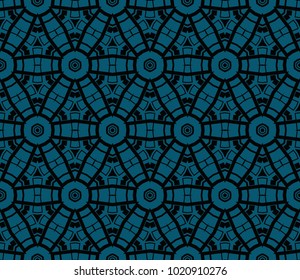 Decorative wallpaper design in shape.Vector abstract background.