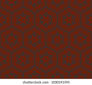 Decorative wallpaper design in shape.Vector abstract background.