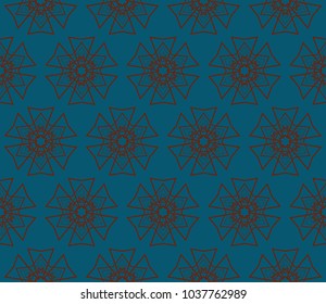 Decorative wallpaper design in shape.Vector abstract background.