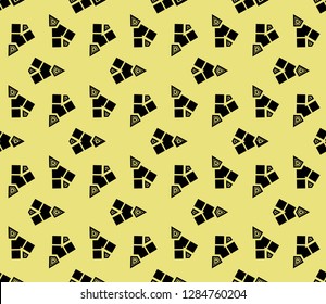 Decorative wallpaper design in shape.Vector abstract background.Modern geometric seamless pattern. For design, page fill, wallpaper