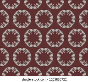 Decorative wallpaper design in shape.Vector abstract background.Modern geometric seamless pattern. For design, page fill, wallpaper