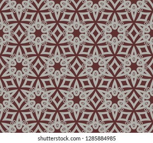 Decorative wallpaper design in shape.Vector abstract background.Modern geometric seamless pattern. For design, page fill, wallpaper