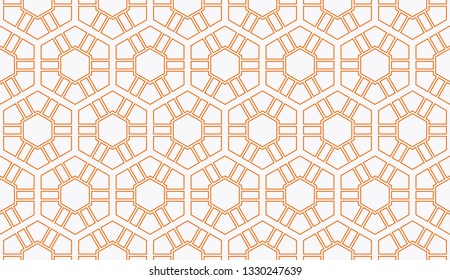 Decorative wallpaper design in shape.Vector abstract background.Modern geometric seamless pattern. for holiday decoration, holiday packaging Vector seamless pattern