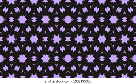 Decorative wallpaper design in shape.Vector abstract background.Modern geometric seamless pattern. for holiday decoration, holiday packaging Vector seamless pattern