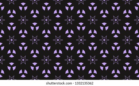 Decorative wallpaper design in shape.Vector abstract background.Modern geometric seamless pattern. for holiday decoration, holiday packaging Vector seamless pattern