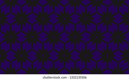 Decorative wallpaper design in shape.Vector abstract background.Modern geometric seamless pattern. for holiday decoration, holiday packaging Vector seamless pattern