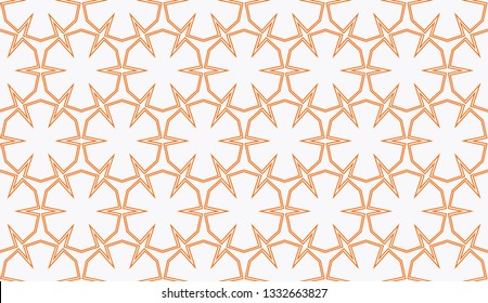 Decorative wallpaper design in shape.Vector abstract background.Modern geometric seamless pattern. for holiday decoration, holiday packaging Vector seamless pattern