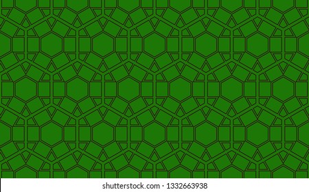 Decorative wallpaper design in shape.Vector abstract background.