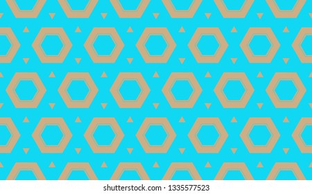 Decorative wallpaper design in shape.Vector abstract background.Modern geometric seamless pattern. for holiday decoration, holiday packaging Vector seamless pattern