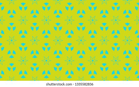 Decorative wallpaper design in shape.Vector abstract background.Modern geometric seamless pattern. for holiday decoration, holiday packaging Vector seamless pattern
