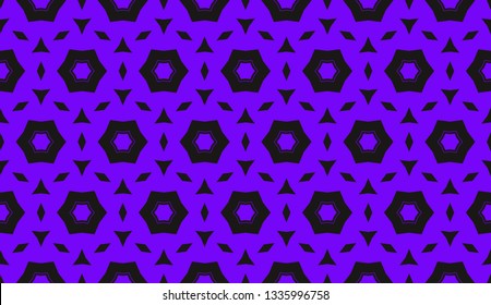 Decorative wallpaper design in shape.Vector abstract background.Modern geometric seamless pattern. for holiday decoration, holiday packaging Vector seamless pattern