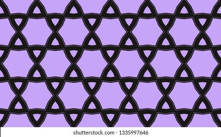 Decorative wallpaper design in shape.Vector abstract background.Modern geometric seamless pattern. for holiday decoration, holiday packaging Vector seamless pattern