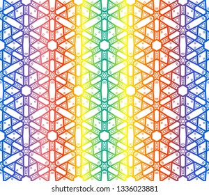 Decorative wallpaper design in shape.Vector abstract background.