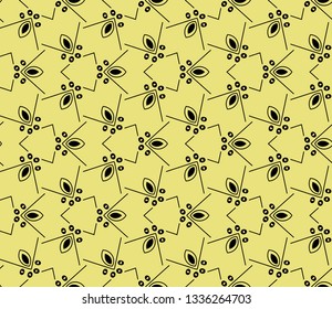 Decorative wallpaper design in shape.Vector abstract background.