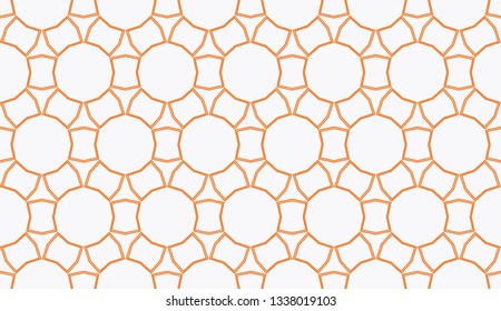 Decorative wallpaper design in shape.Vector abstract background.Modern geometric seamless pattern. for holiday decoration, holiday packaging Vector seamless pattern