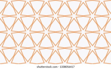 Decorative wallpaper design in shape.Vector abstract background.Modern geometric seamless pattern. for holiday decoration, holiday packaging Vector seamless pattern