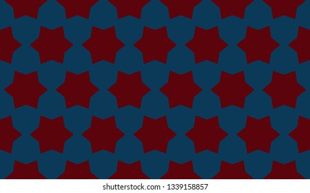 Decorative wallpaper design in shape.Vector abstract background.Modern geometric seamless pattern. for holiday decoration, holiday packaging Vector seamless pattern