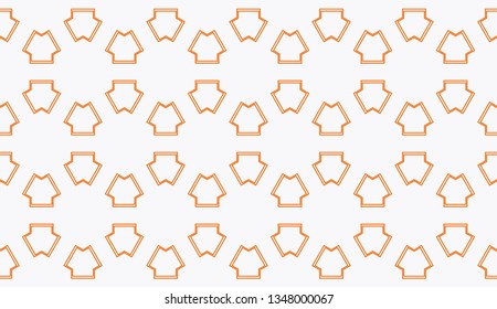 Decorative wallpaper design in shape.Vector abstract background.Modern geometric seamless pattern. for holiday decoration, holiday packaging Vector seamless pattern
