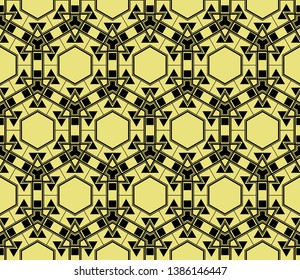Decorative wallpaper design in shape.Vector abstract background.