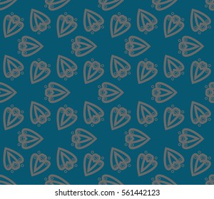 Decorative wallpaper design in shape.Vector abstract background.