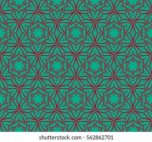 Decorative wallpaper design in shape.Vector abstract background.