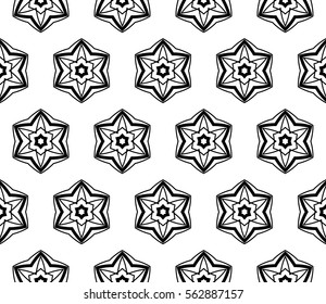 Decorative wallpaper design in shape.Vector abstract background.