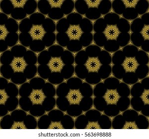 Decorative wallpaper design in shape.Vector abstract background.
