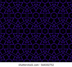 Decorative wallpaper design in shape.Vector abstract background.