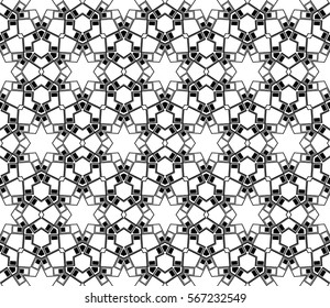 Decorative wallpaper design in shape.Vector abstract background.