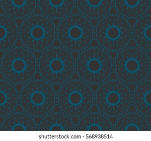 Decorative wallpaper design in shape.Vector abstract background.