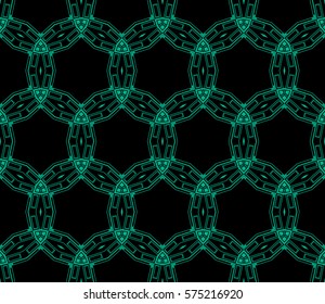 Decorative wallpaper design in shape.Vector abstract background.