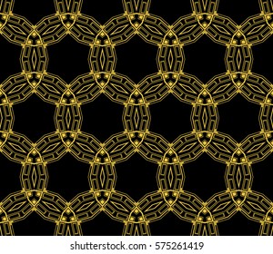 Decorative wallpaper design in shape.Vector abstract background.