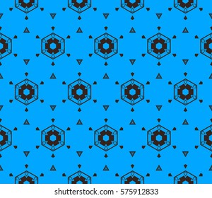 Decorative wallpaper design in shape.Vector abstract background.