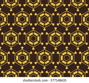 Decorative wallpaper design in shape.Vector abstract background.