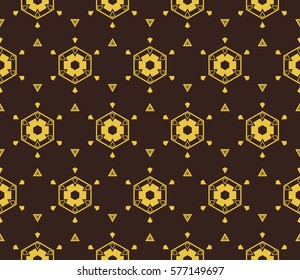 Decorative wallpaper design in shape.Vector abstract background.