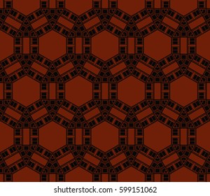 Decorative wallpaper design in shape.Vector abstract background.