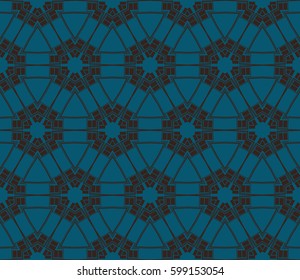 Decorative wallpaper design in shape.Vector abstract background.