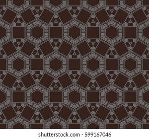 Decorative wallpaper design in shape.Vector abstract background.