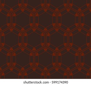 Decorative wallpaper design in shape.Vector abstract background.