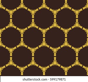 Decorative wallpaper design in shape.Vector abstract background.