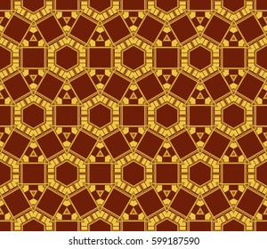 Decorative wallpaper design in shape.Vector abstract background.