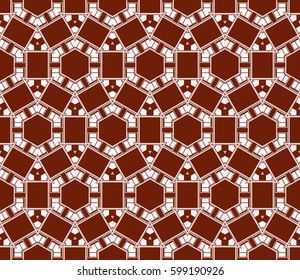 Decorative wallpaper design in shape.Vector abstract background.