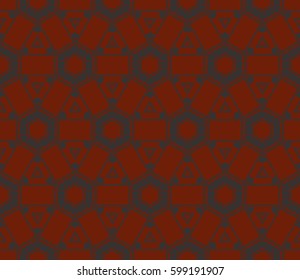 Decorative wallpaper design in shape.Vector abstract background.