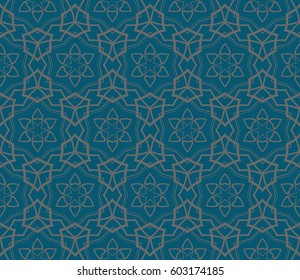 Decorative wallpaper design in shape.Vector abstract background.