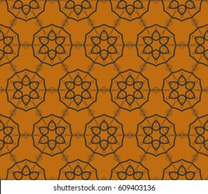 Decorative wallpaper design in shape.Vector abstract background.