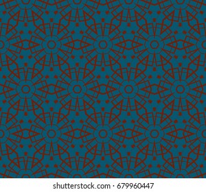 Decorative wallpaper design in shape.Vector abstract background.