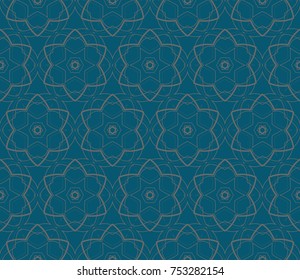 Decorative wallpaper design in shape.Vector abstract background.